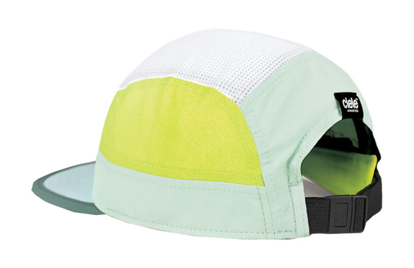 Czapka Ciele GOCap - Field - IconicBar Dusty Turquoise White biało-zielona SS25