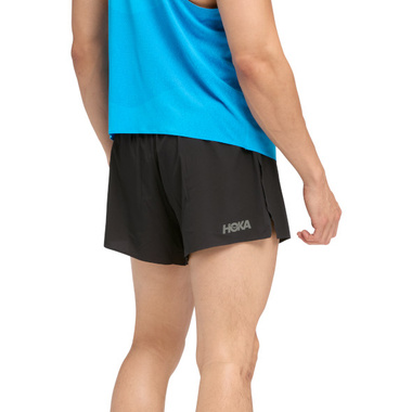 Spodenki Hoka Race Day Split short czarne męskie AW25