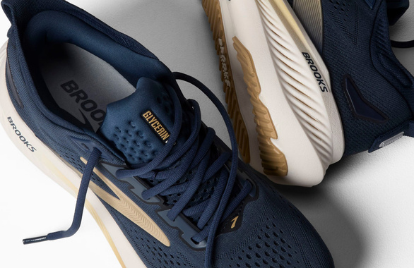 Buty Brooks Glycerin 23 granatowo-białe męskie SS26