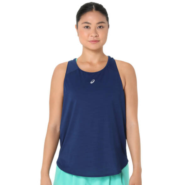 Koszulka Asics Road Tank damska niebieska SS24