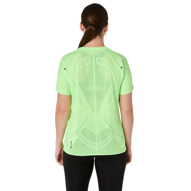 Koszulka Asics Metarun SS Top damska zielona