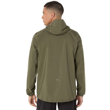 Kurtka Asics Fujitrail Elite Waterproof Jacket zielona męska AW25