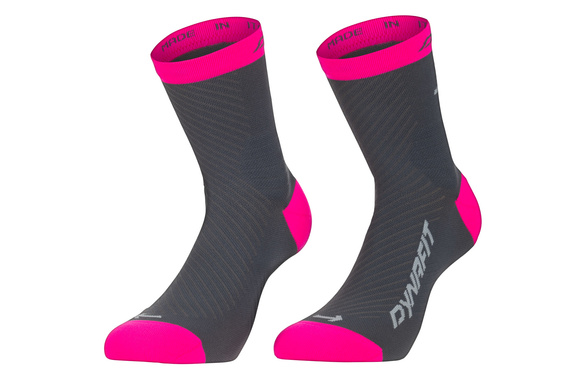 Skarpety Dynafit Trail Mid Socks szaro-różowe