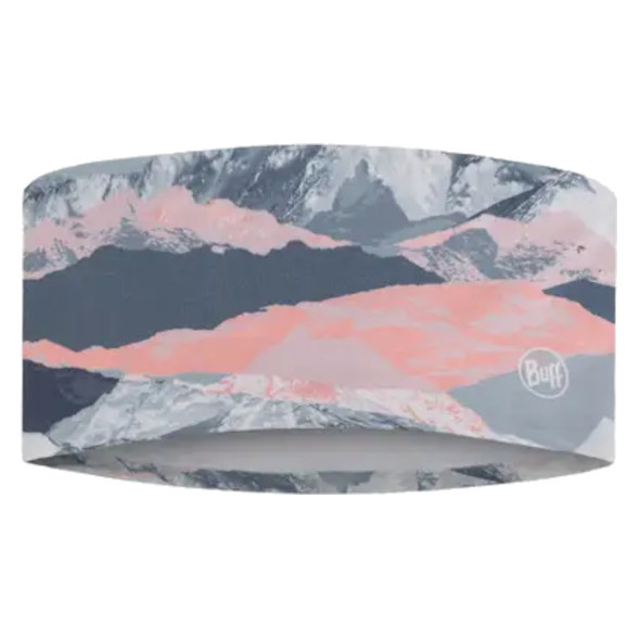 Opaska Buff Thermonet Headband Aghra Rosewood różowo-szara 