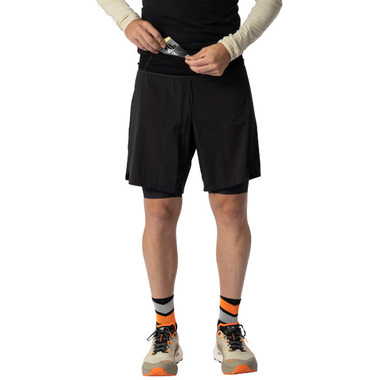 Spodenki Dynafit Ultra 2-in-1 Shorts czarne męskie SS26