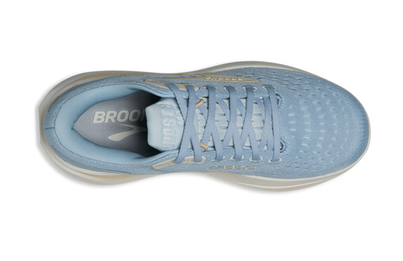 Buty Brooks Ghost Max 3 damskie jasnoniebieskie SS26