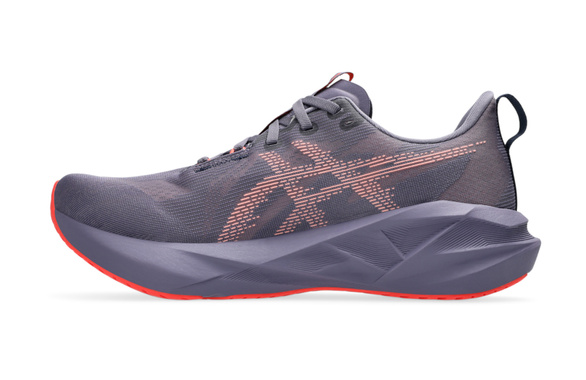 Buty Asics Novablast 5 fioletowo-szaro-pomarańczowe męskie SS25