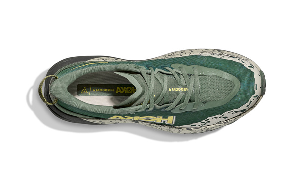 Buty Hoka Speedgoat 6 Wide (na szerszą stopę) zielone (FNS) męskie AW25