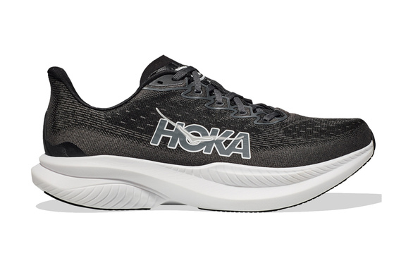 Buty Hoka Mach 6 Wide czarno-białe (BWHT) męskie SS25