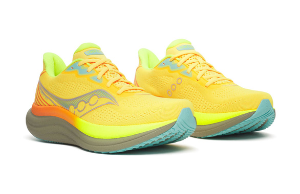 Buty Saucony Triumph 23 żółto-pomarańczowe męskie AW25