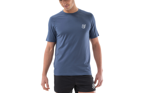 Koszulka Compressport Performance SS T-Shirt ciemnoniebieska męska