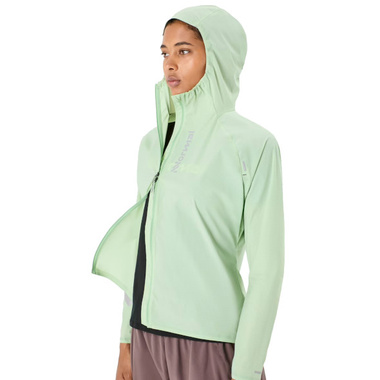 Kurtka Nnormal Trail Wind Jacket damska zielona 