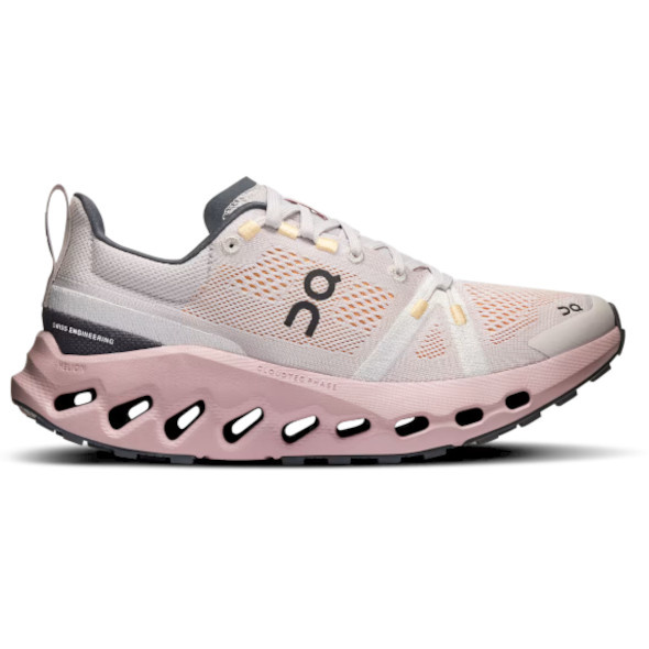 Buty On Cloudsurfer Trail damskie szaro-różowe SS25