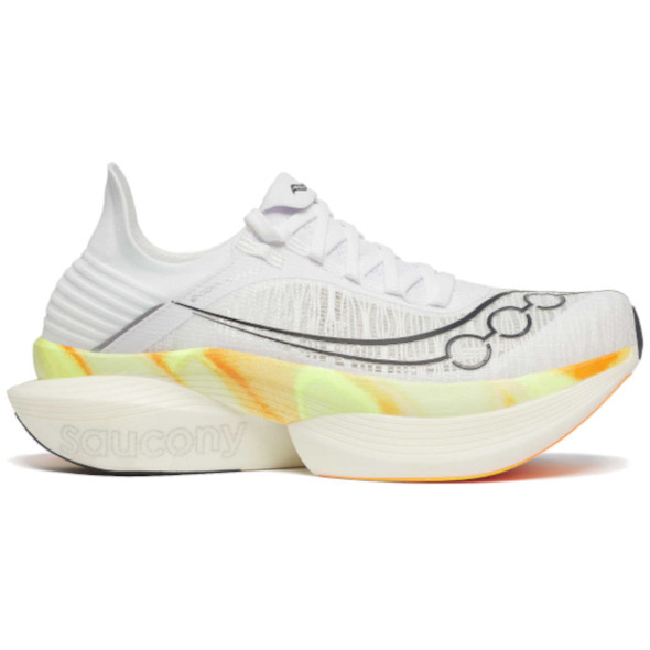 Buty Saucony Endorphin Elite 2 biało-żółte męskie SS25