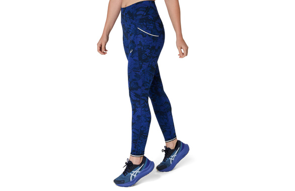 Legginsy Asics Road Lite-Show Tight damskie granatowe