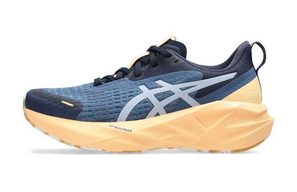 Buty Asics Novablast 5 Lite-Show damskie niebiesko-pomarańczowe AW25