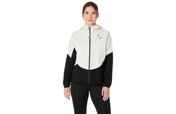 Kurtka Asics Metarun Legend Jacket damska biało-czarna