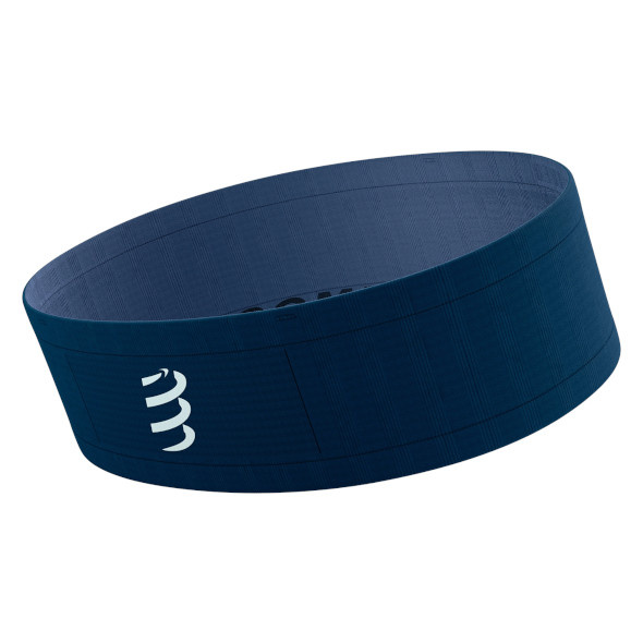 Pas do biegania Compressport Free Belt niebieski