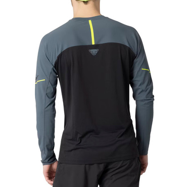 Koszulka Dynafit Alpine Pro Long Sleeve czarno-szara męska 