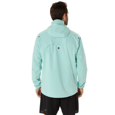 Kurtka Asics Metarun Waterproof Jacket turkusowa męska SS25