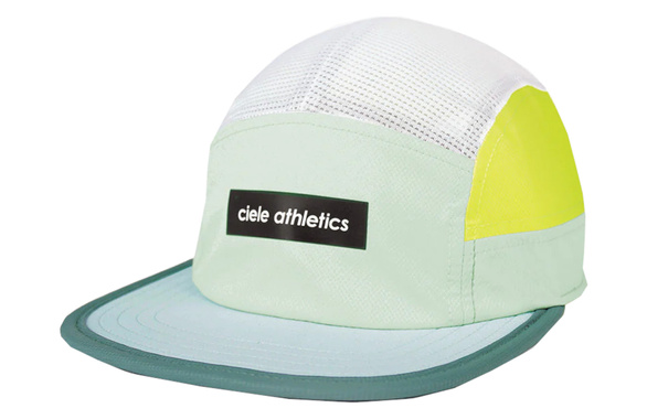 Czapka Ciele GOCap - Field - IconicBar Dusty Turquoise White biało-zielona SS25