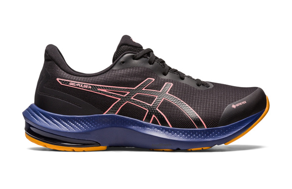 Buty Asics Gel-Pulse 14 z membraną G-TX (wodoodporne) damskie czarno-niebieskie AW23