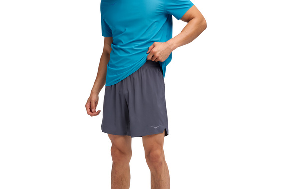 Spodenki Hoka Glide 7" Short 2in1 szare męskie