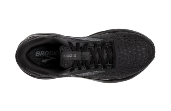 Buty Brooks Ghost 16 Wide 2E (na szerszą stopę) czarne męskie SS25