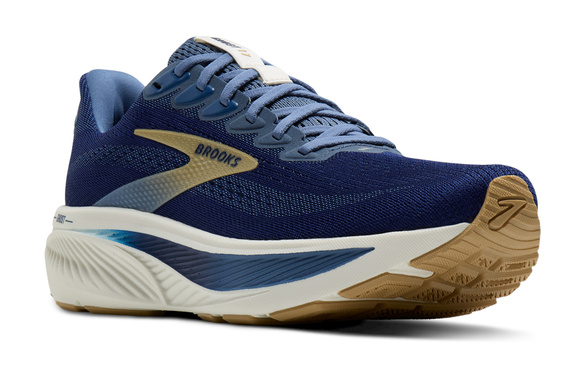 Buty Brooks Ghost 17 granatowo-złote męskie SS26