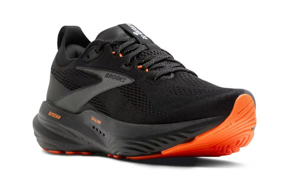 Buty Brooks Glycerin 22 czarno-pomarańczowe męskie AW25