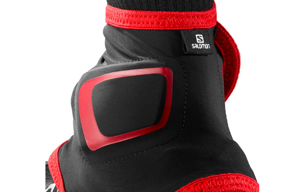 Stuptuty Salomon Trail Gaiter High czarno-czerwone