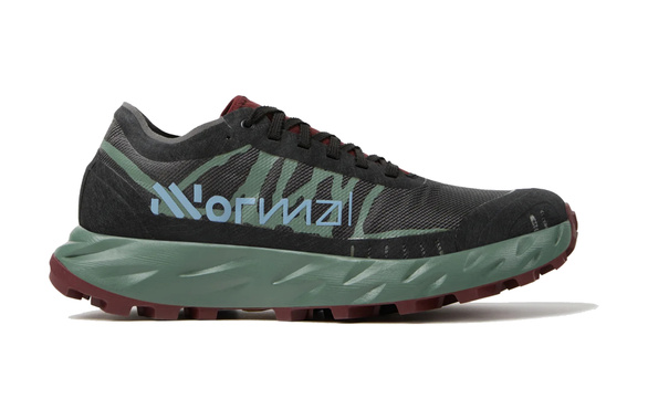 Buty NNormal Kjerag Brut czarno-zielone męskie AW25
