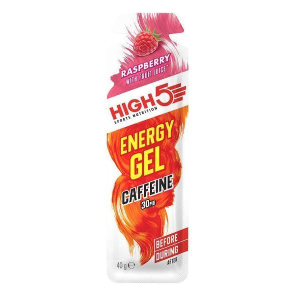Żel High5 Energy Gel Caffeine 40g malina z kofeiną