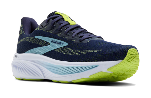 Buty Brooks Ghost 17 Wide 2E (na szerszą stopę) granatowe męskie AW25