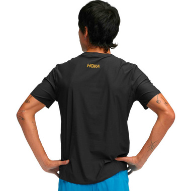 Koszulka Hoka Airolite Short Sleeve 2.0 niebieska męska 