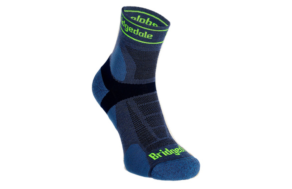 Skarpety Bridgedale Ultra Light T2 Merino Sport 3/4 Crew granatowe męskie