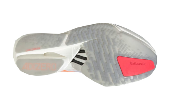 Buty Adidas Adizero Adios Pro 4 biało-pomarańczowo męskie SS26