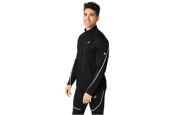 Bluza Asics Road Lite-Show 1/2 Zip Top czarna męska