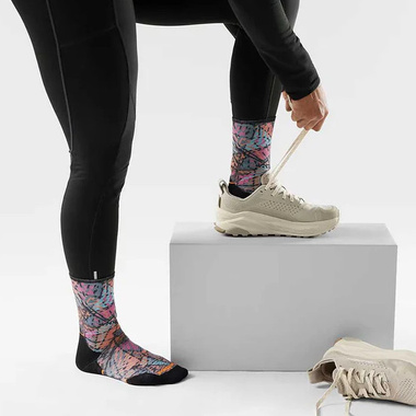 Skarpety Smartwool Trail Run Targeted Cushion Crew Run Socks damskie różowe