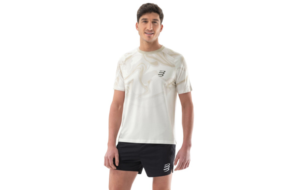 Koszulka Compressport Performance SS T-Shirt biała męska SS25