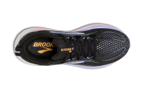 Buty Brooks Glycerin 22 damskie czarno-fioletowe AW25
