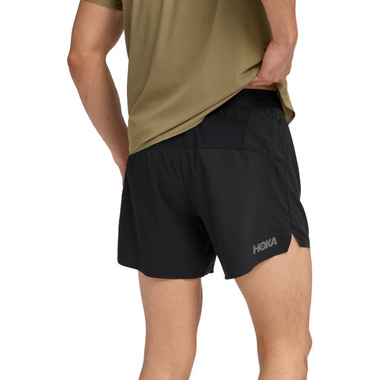 Spodenki Hoka Glide 5" Short w/brief czarne męskie