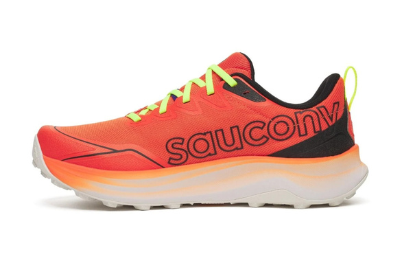 Buty Saucony Peregrine 16 pomarańczowo-czarne męskie SS26