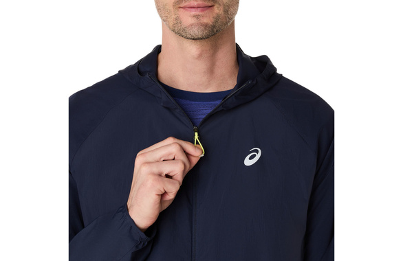 Kurtka Asics Road Packable Jacket granatowa męska