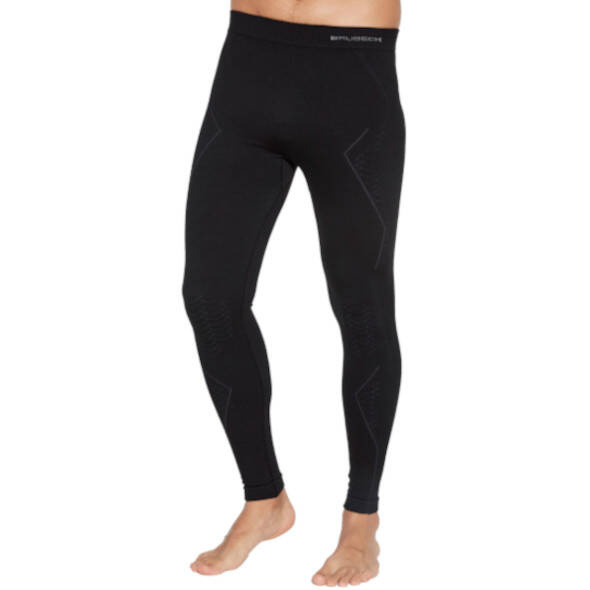 Getry termoaktywne Brubeck Extreme Wool LE1352M z wełny merino czarne męskie 