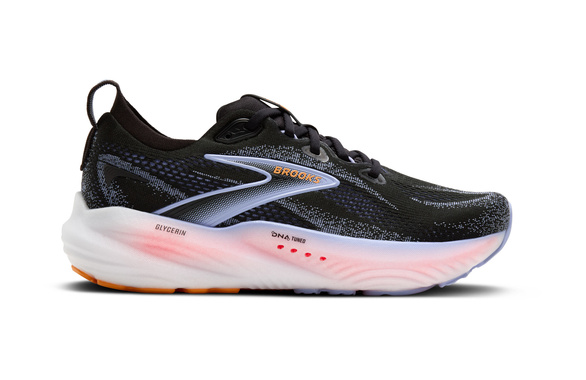 Buty Brooks Glycerin 22 damskie czarno-fioletowe AW25