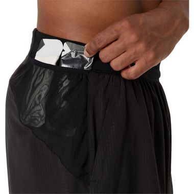 Spodenki Asics Fujitrail Elite Short czarne męskie 