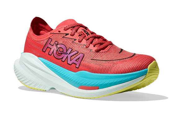 Buty Hoka Mach X2 czerwono-niebieskie (GFRT) męskie SS25