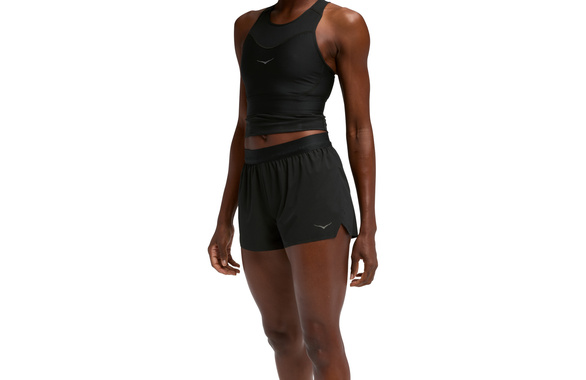 Spodenki Hoka Race Day Split Short damskie czarne