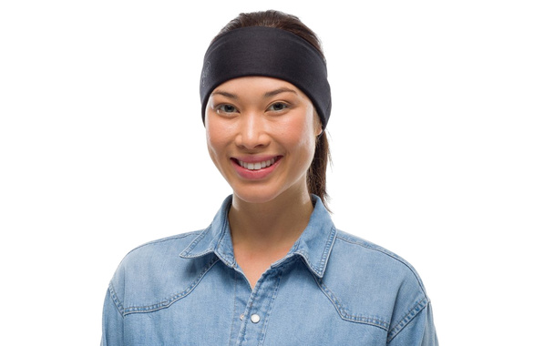 Chusta/maska Buff Original EcoStretch Solid Black czarna                                                                                                         
